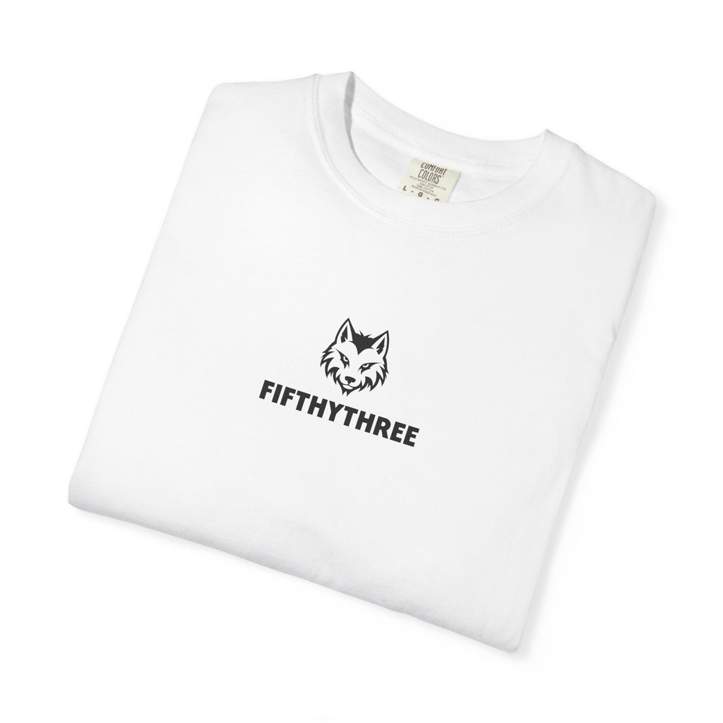 Wolf Head FIFTYTHREE T-Shirt | Minimal Logo Tee