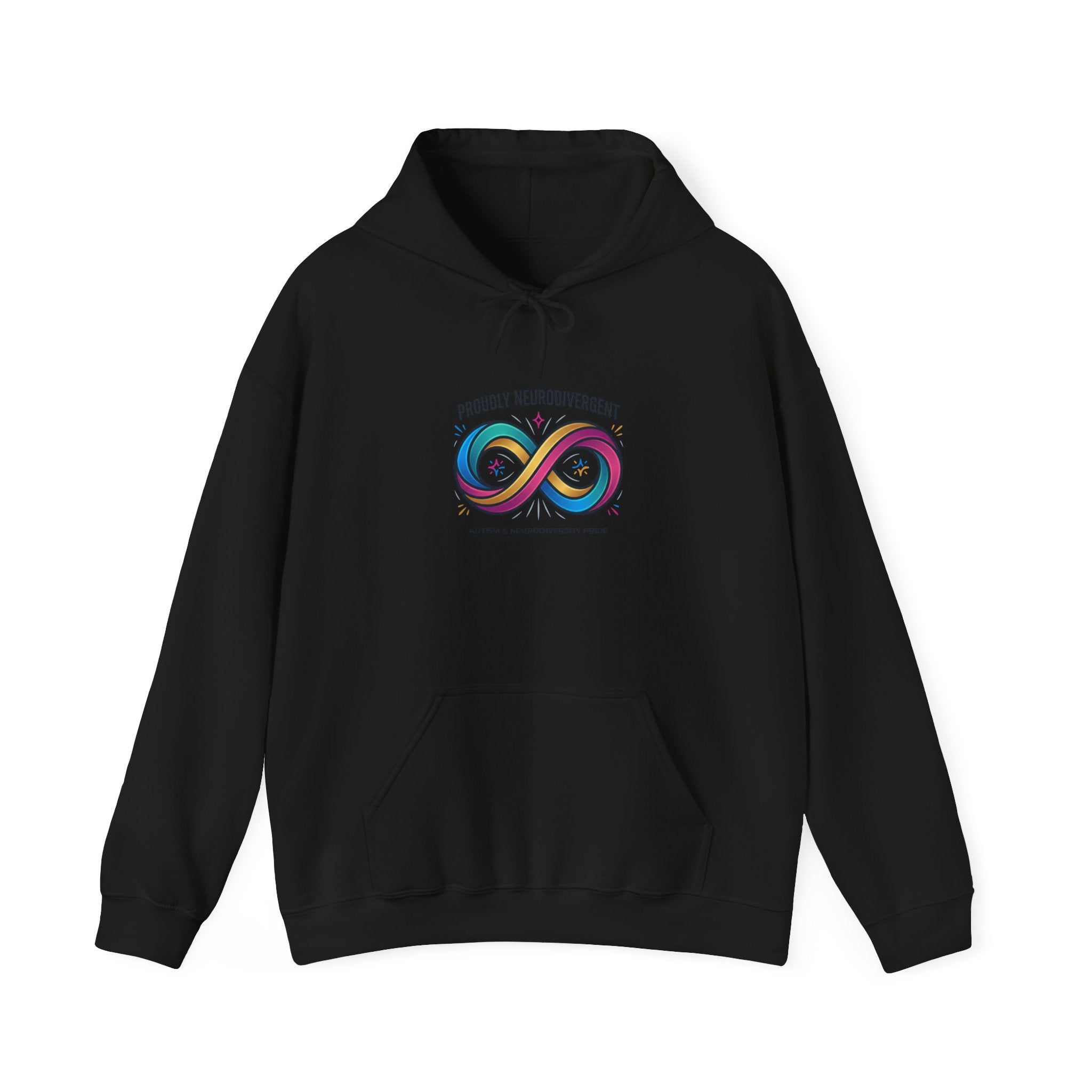 Neurodiversity Pride Infinity Logo Hoodie | autistic pride, affirming