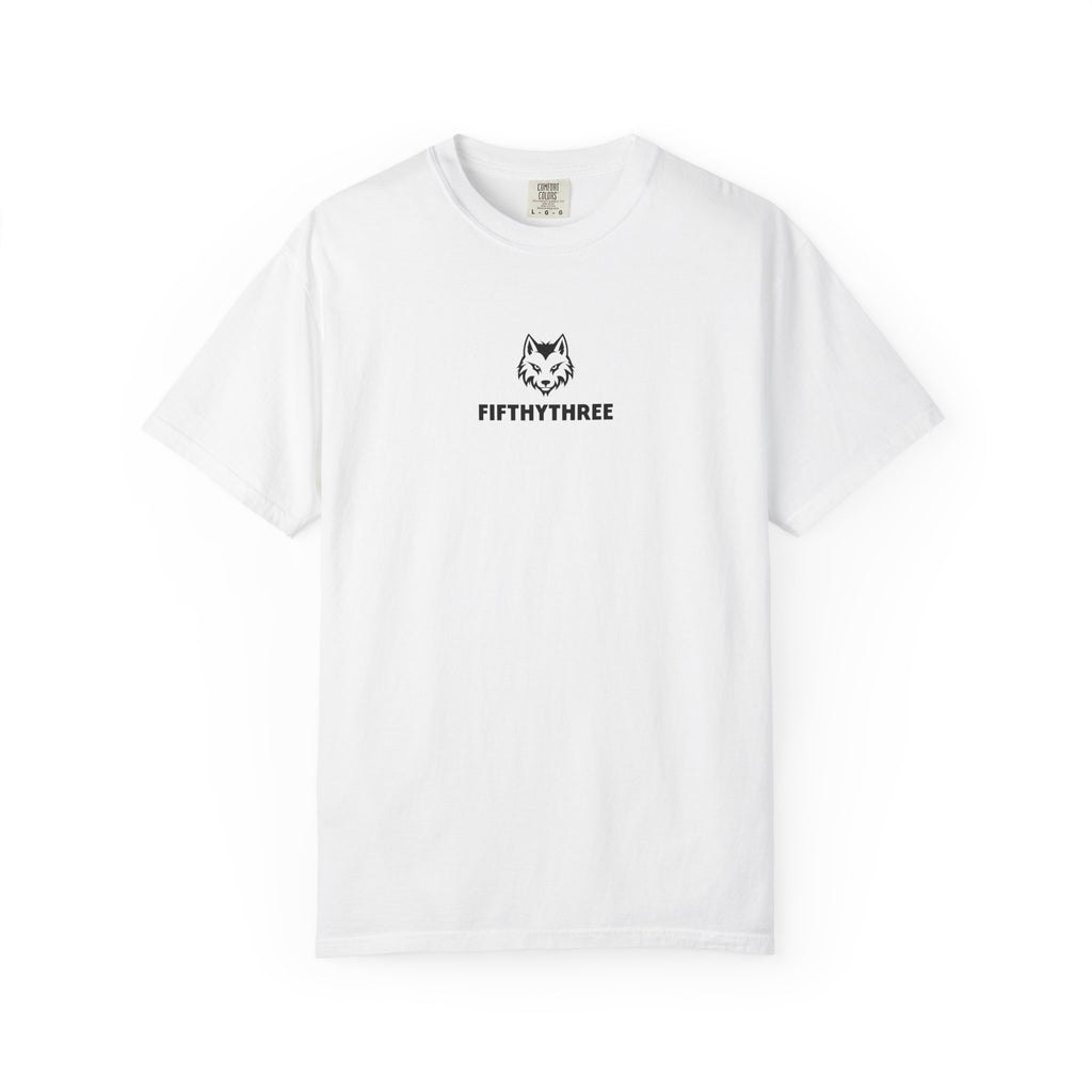 Wolf Head FIFTYTHREE T-Shirt | Minimal Logo Tee