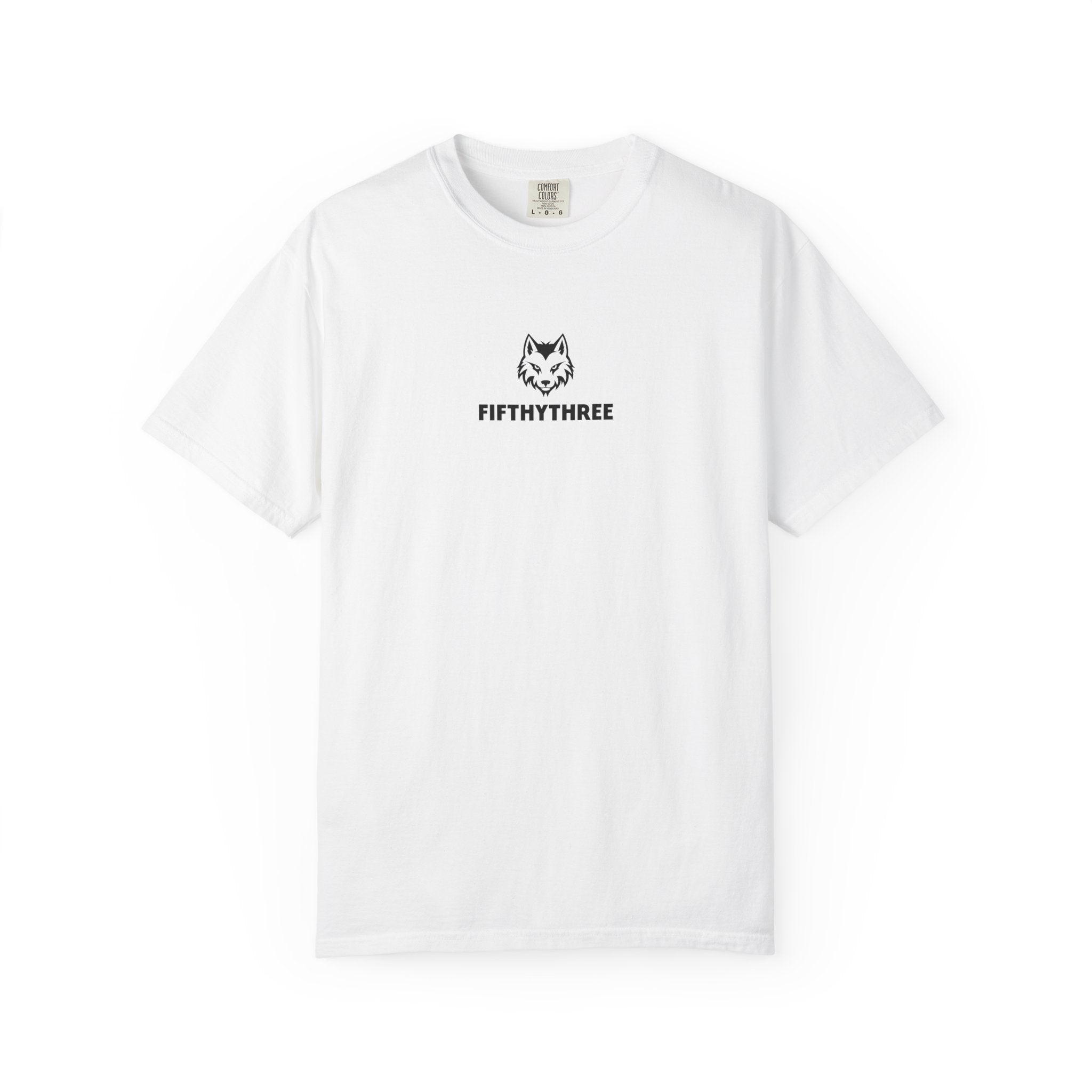 Wolf Head FIFTYTHREE T-Shirt | Minimal Logo Tee