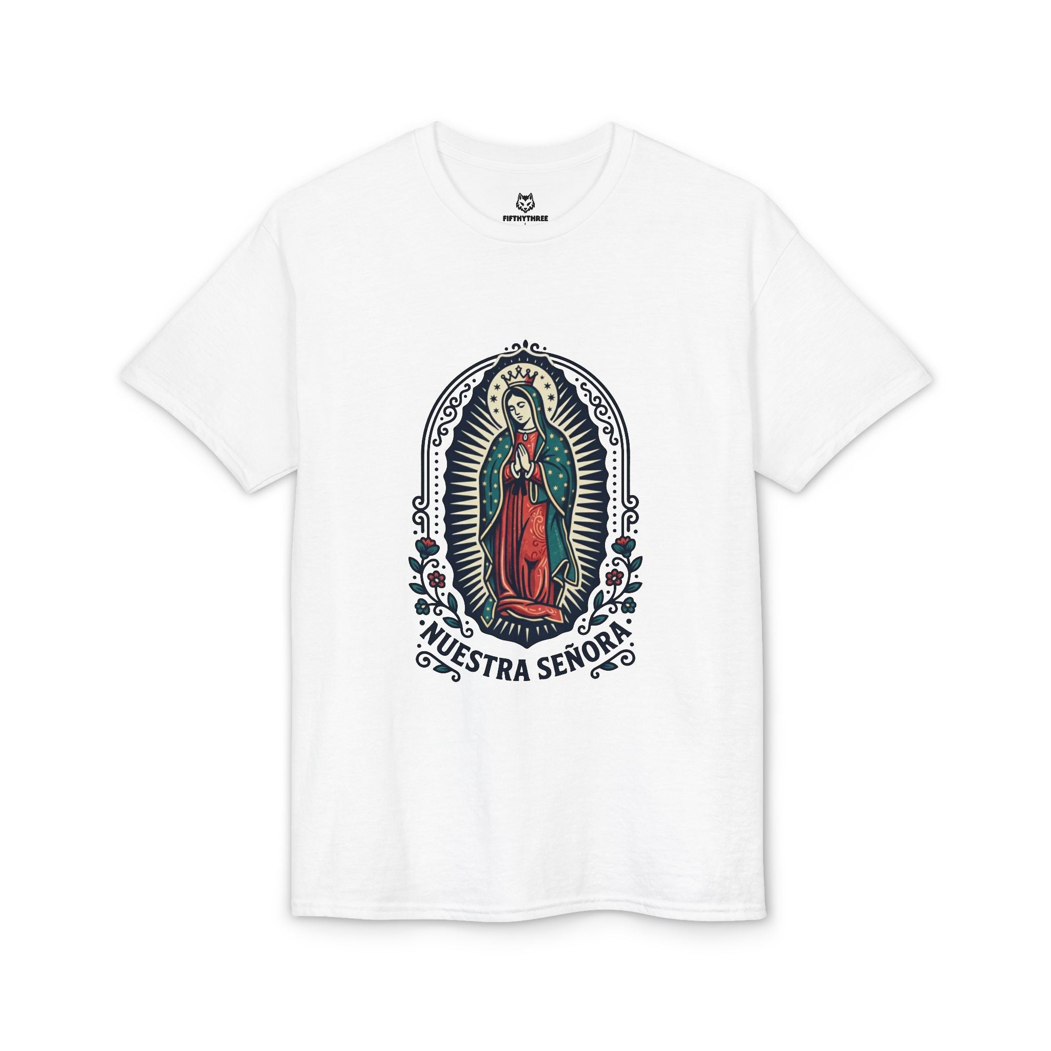 Nuestra Señora Virgin of Guadalupe T-Shirt | Religious Catholic Devotional Tee