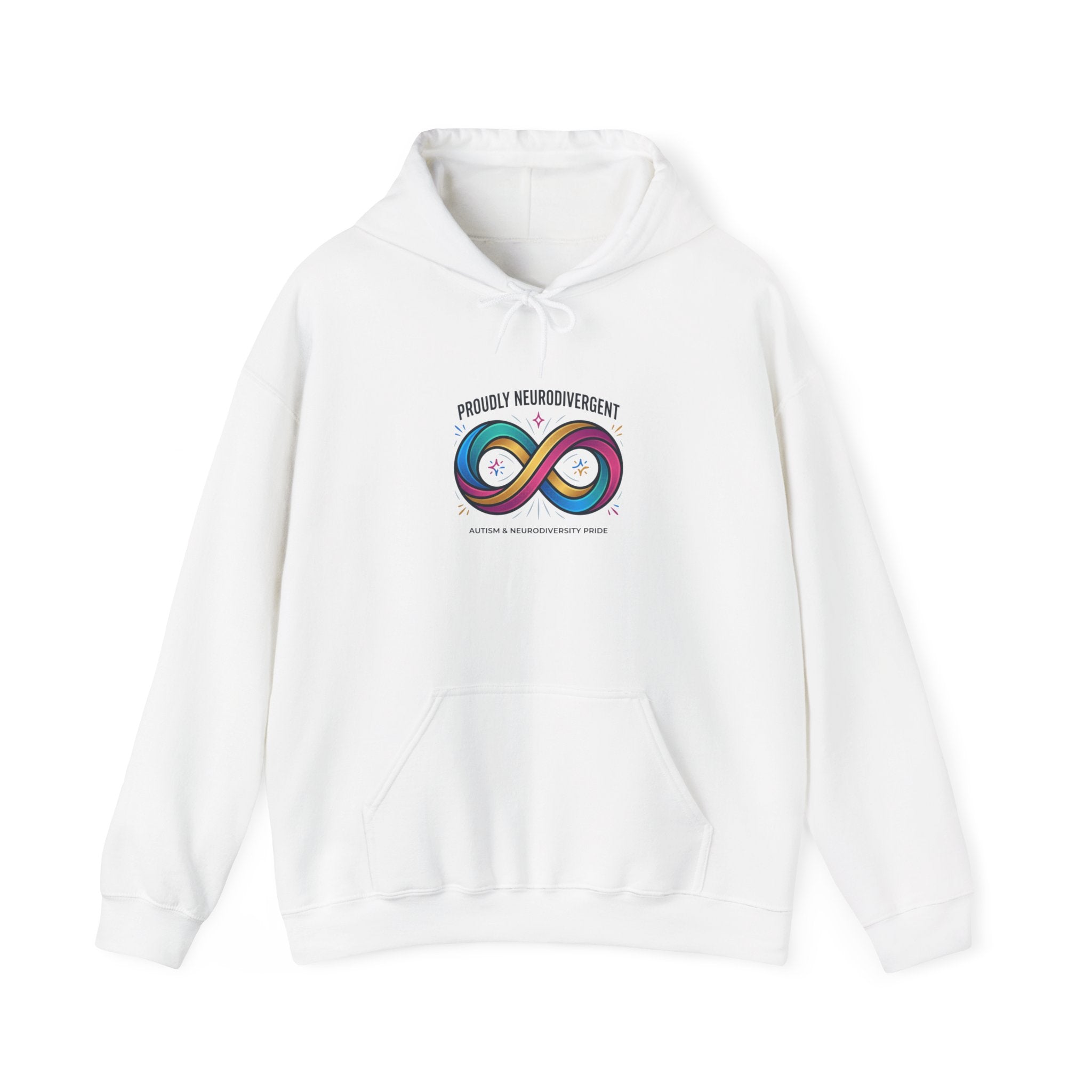 Neurodiversity Pride Infinity Logo Hoodie | autistic pride, affirming