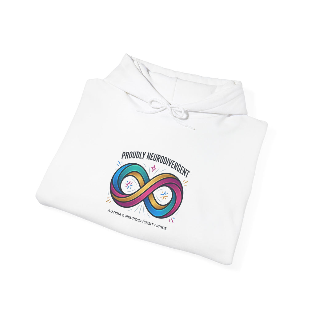 Neurodiversity Pride Infinity Logo Hoodie | autistic pride, affirming