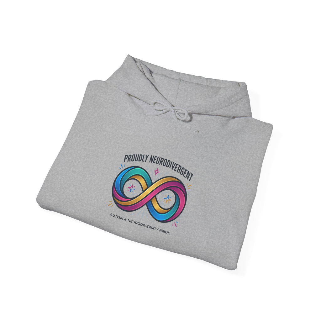 Neurodiversity Pride Infinity Logo Hoodie | autistic pride, affirming