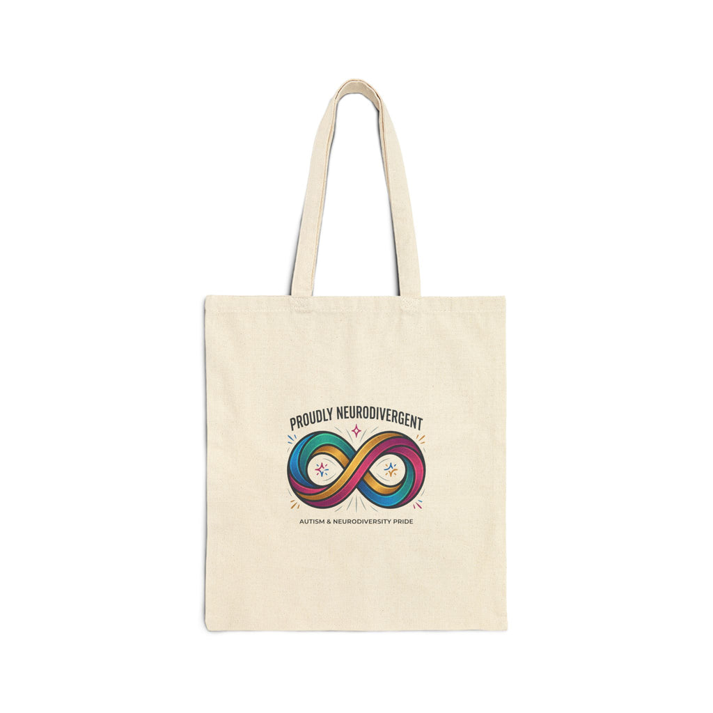 Proudly Neurodivergent Tote | Autistic Pride, Neurodiversity Affirming