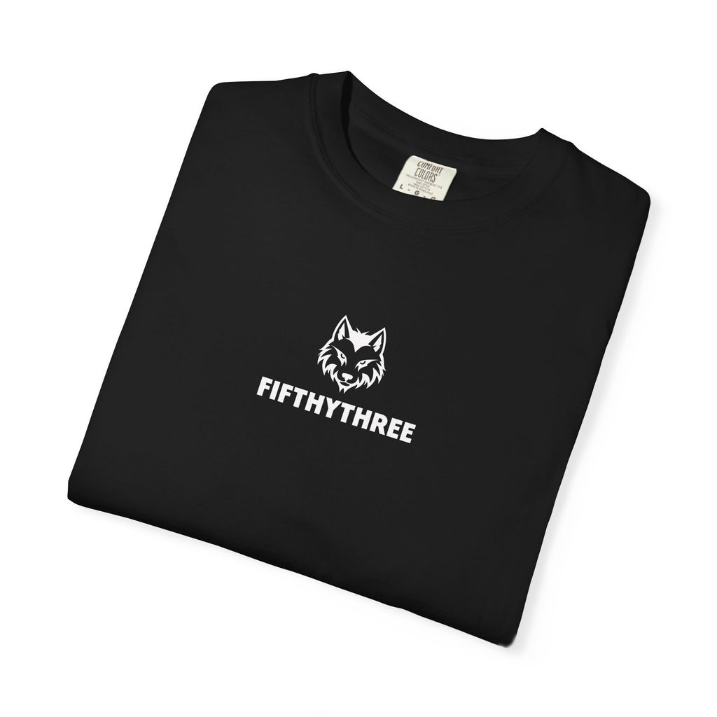 Wolf Head Logo T-shirt | FIFTYTHREE chest graphic
