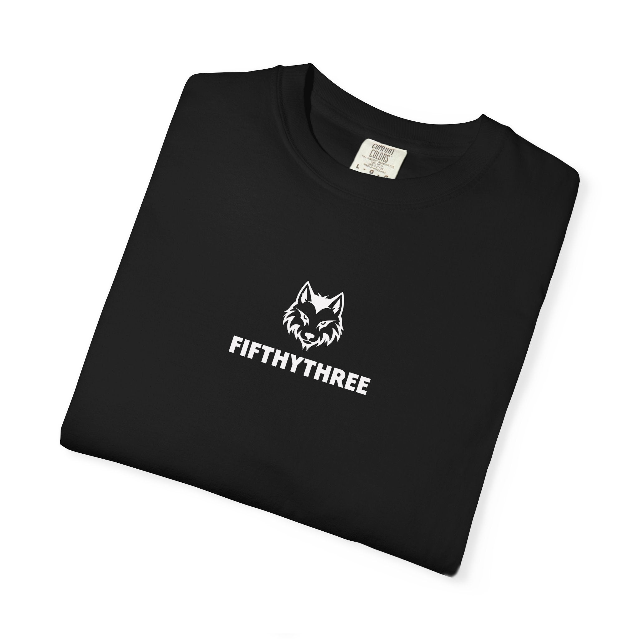 Wolf Head Logo T-shirt | FIFTYTHREE chest graphic