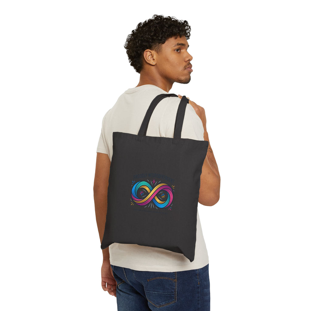 Proudly Neurodivergent Tote | Autistic Pride, Neurodiversity Affirming