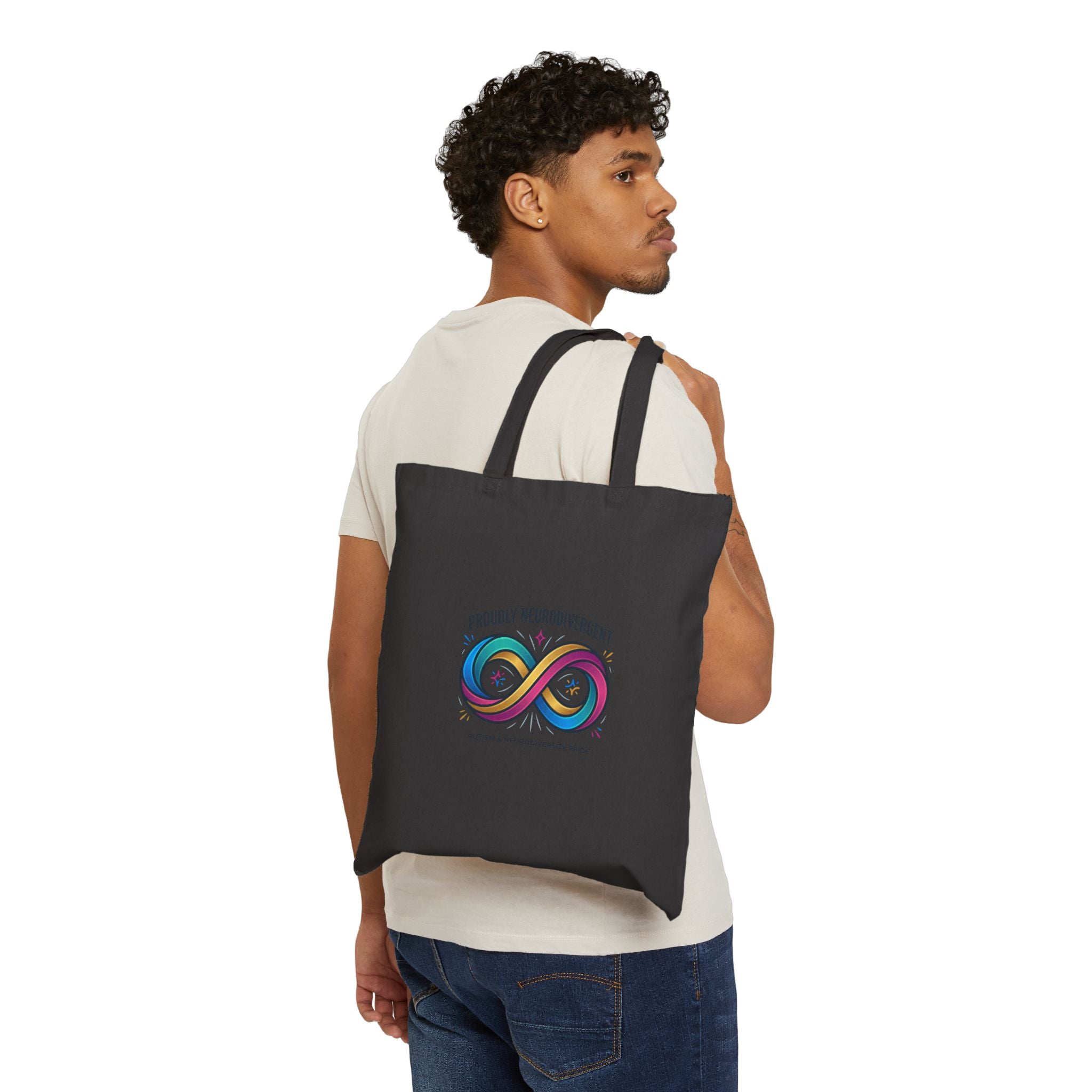 Proudly Neurodivergent Tote | Autistic Pride, Neurodiversity Affirming