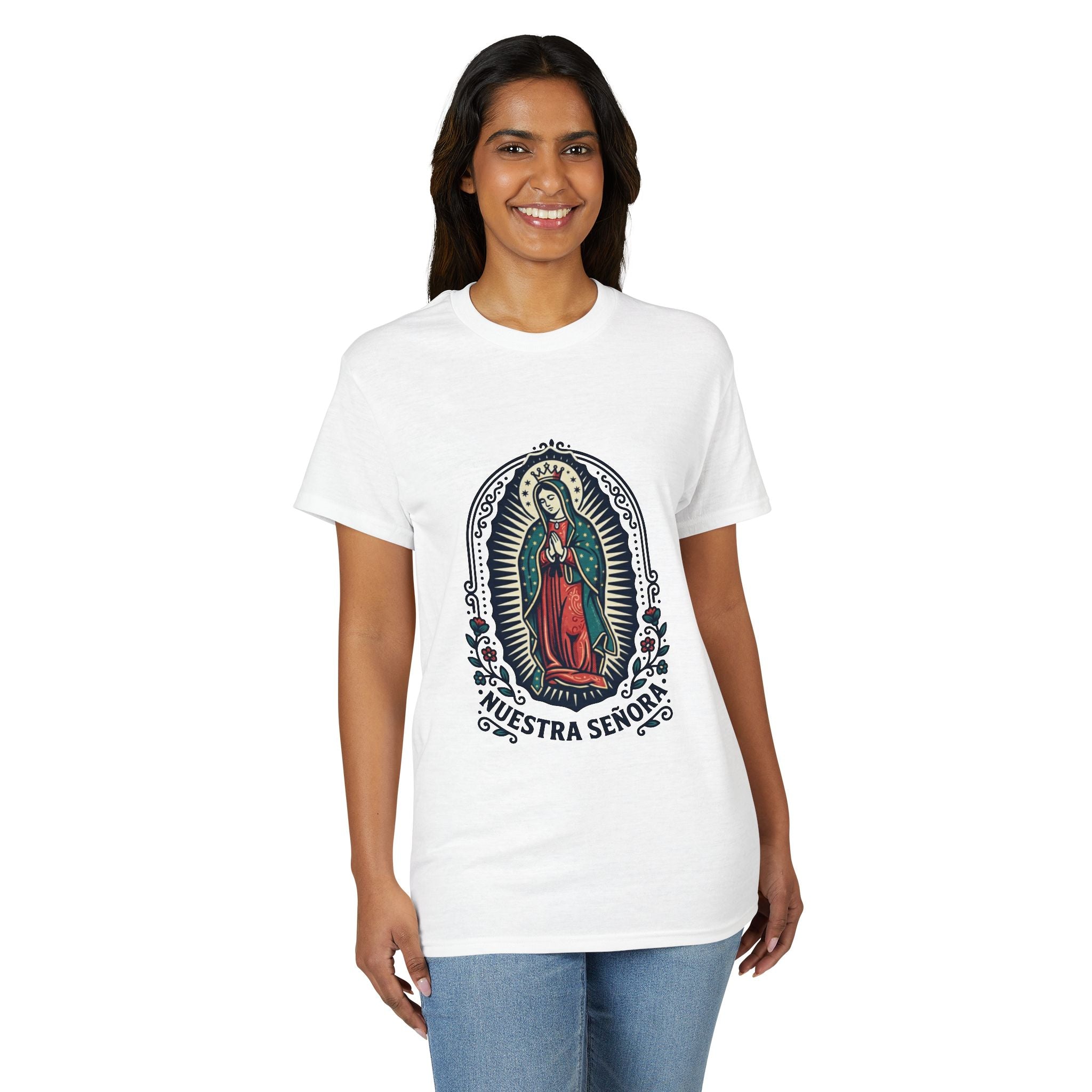 Nuestra Señora Virgin of Guadalupe T-Shirt | Religious Catholic Devotional Tee
