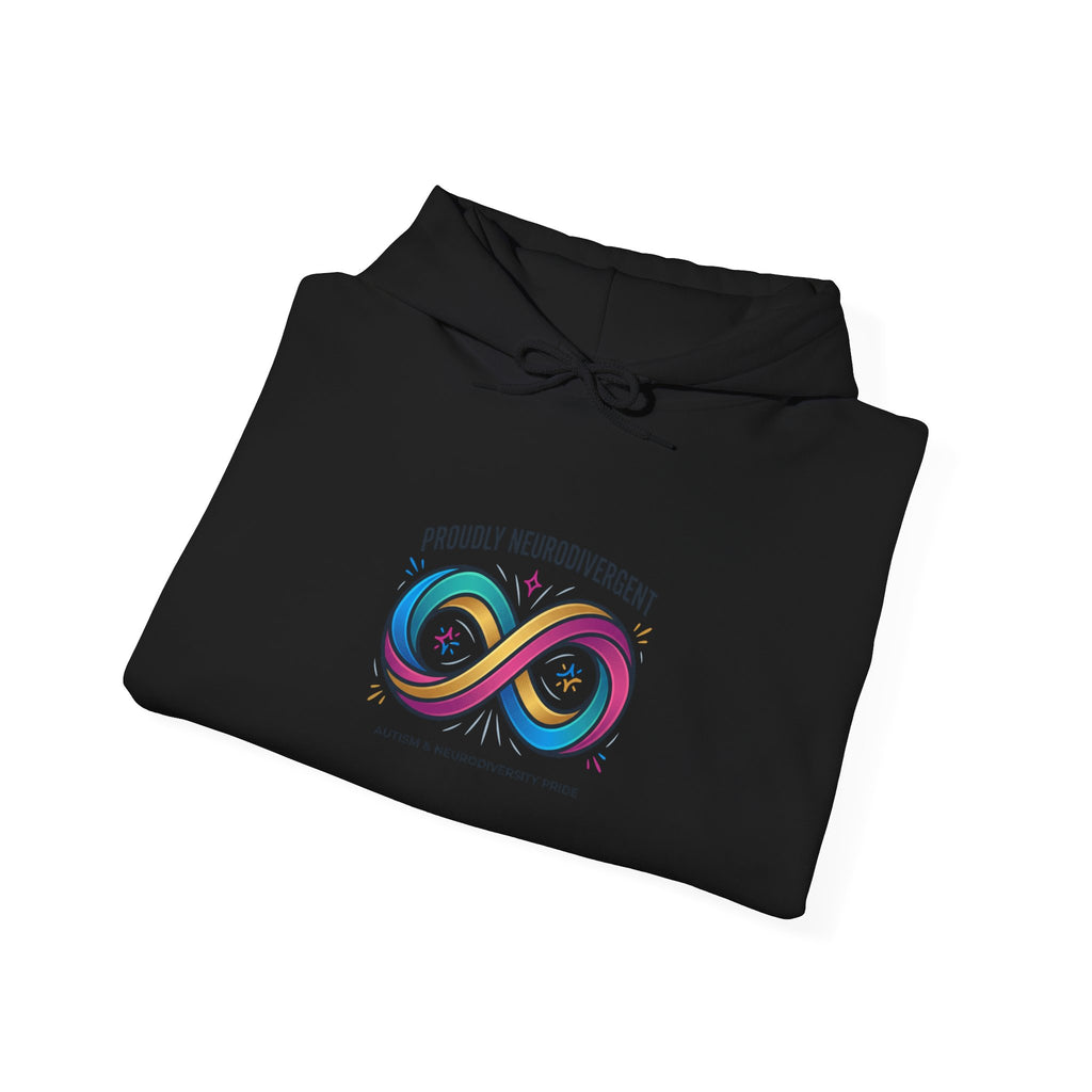 Neurodiversity Pride Infinity Logo Hoodie | autistic pride, affirming