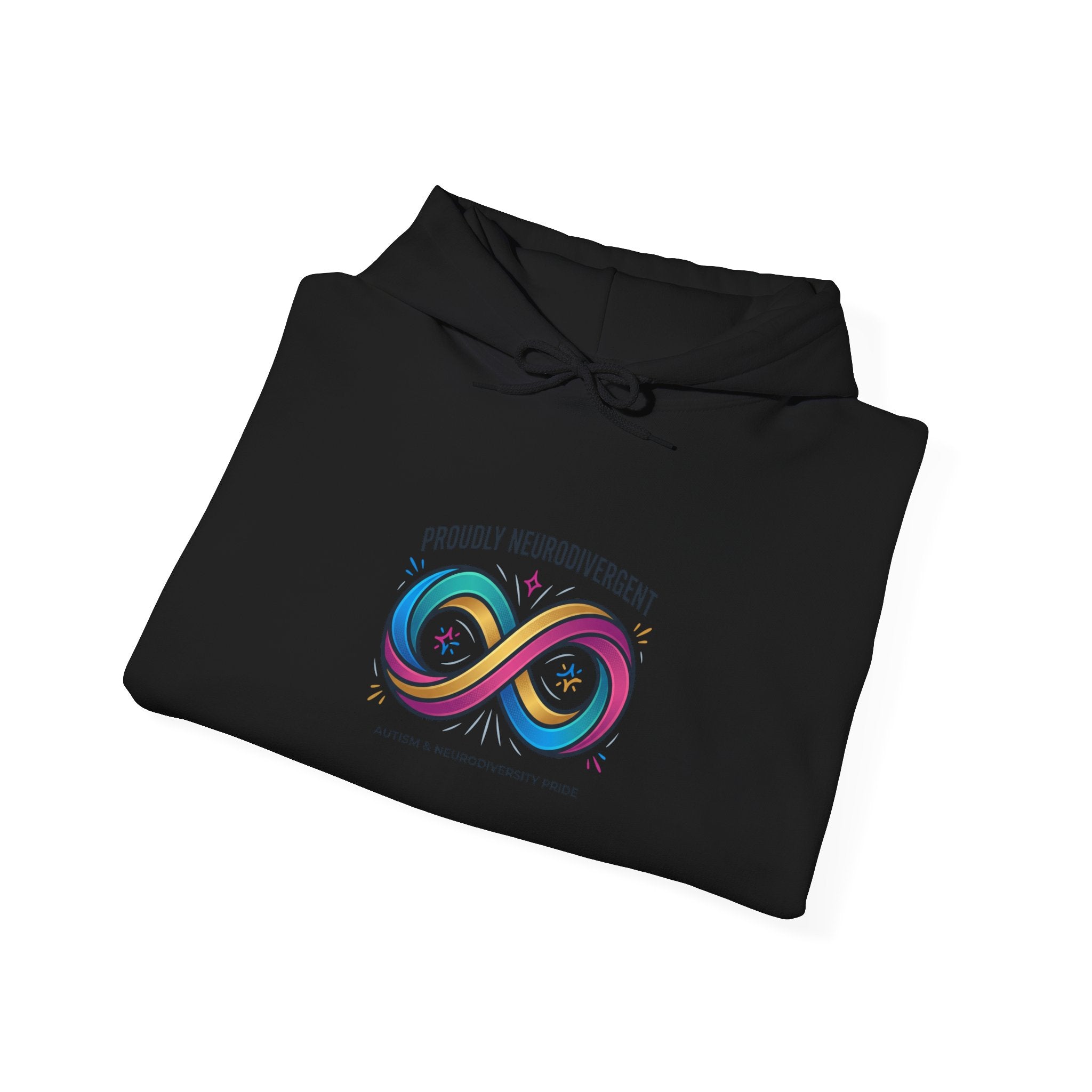 Neurodiversity Pride Infinity Logo Hoodie | autistic pride, affirming