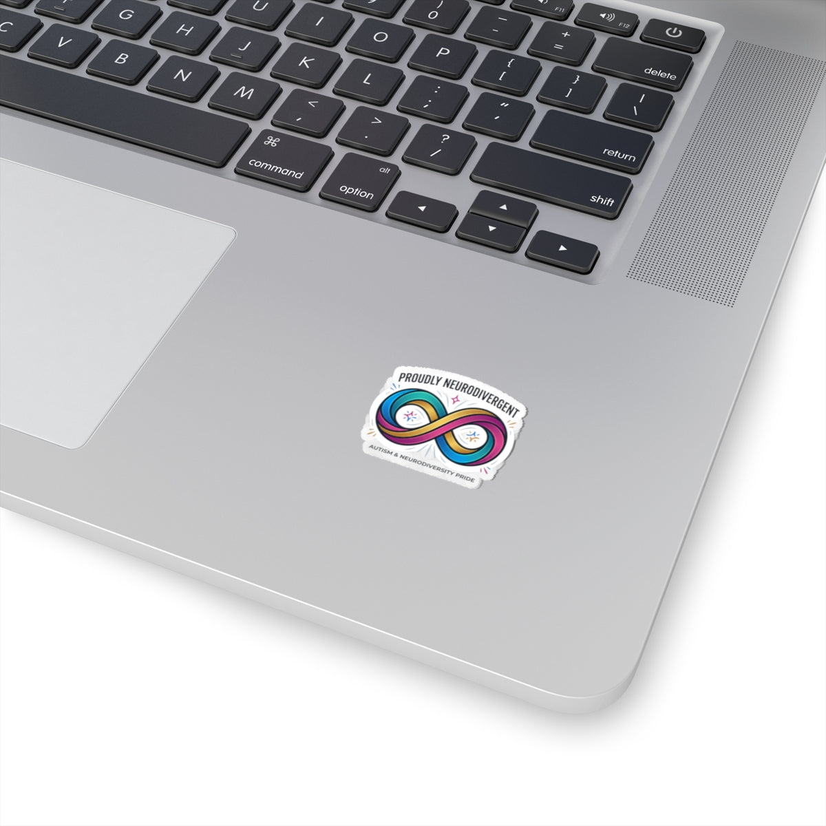 Proudly Neurodivergent Infinity Sticker | Autistic Pride, Neurodiversity Affirming